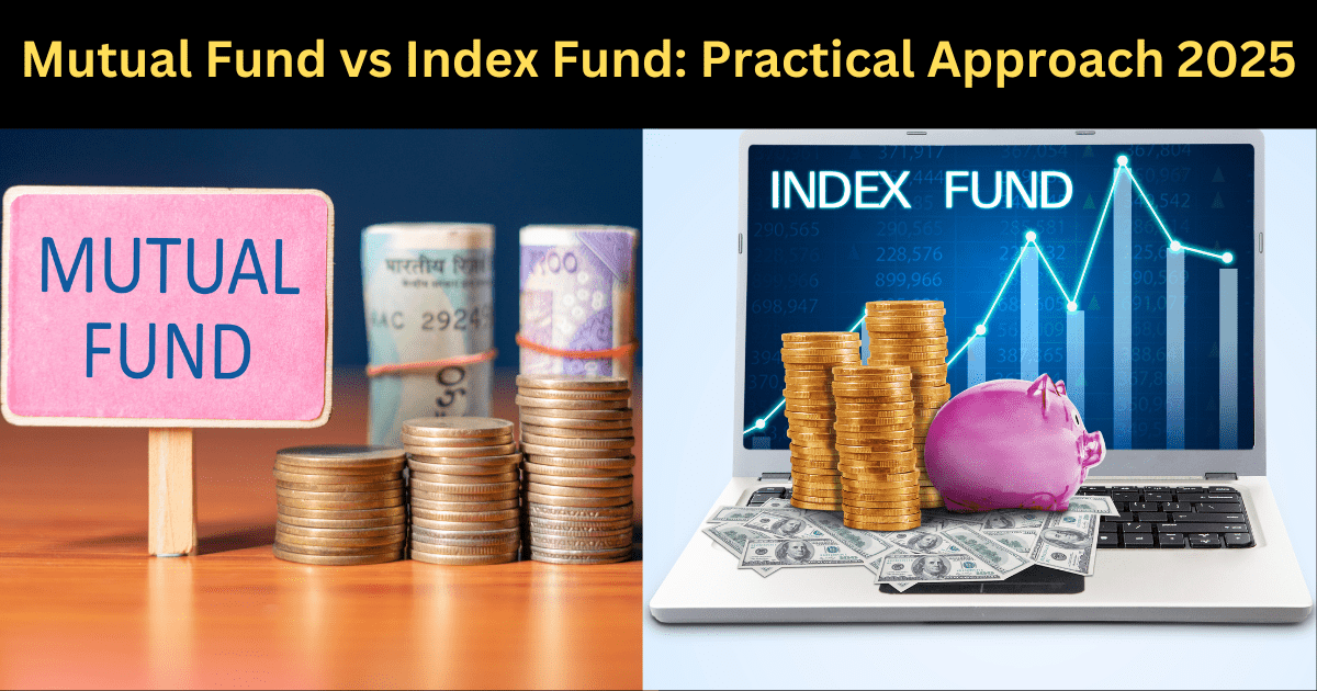 Mutual Fund vs Index Fund: Practical Approach 2025