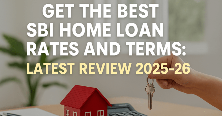Get the Best SBI Home Loan Rates and Terms: Latest Review 2025-26