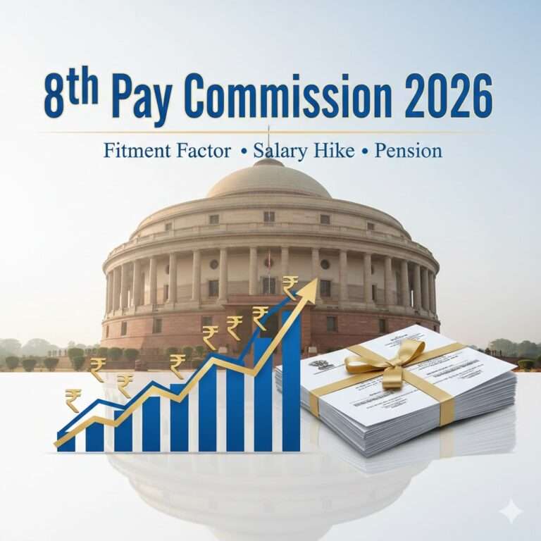 8th Pay Commission 2026 Fitment Factor And Salary Hike : Latest Review
