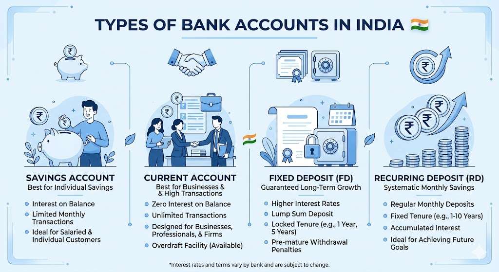 Bank Accounts in India