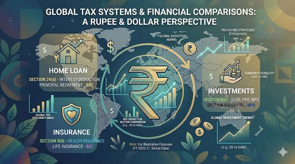 global tax comparison India vs world