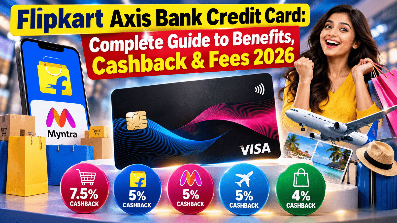 Flipkart Axis Bank Credit Card: Complete Guide to Benefits, Cashback & Fees 2026